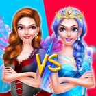 Fairy Dress Up VS Witch Makeup أيقونة