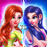 APK Ice VS Fire Princess Makeup