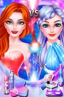 Ice VS Fire Princess Makeup ảnh chụp màn hình 1