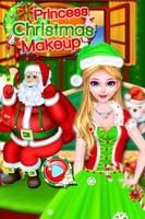 Princess Christmas Makeup Affiche