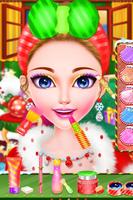 Princess Christmas Makeup capture d'écran 1