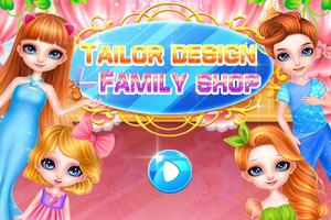 Tailor Design Family Shop plakat