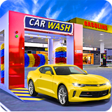 Nuevo lavado de autos: moderno lavado de autos icono