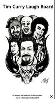 Tim Curry Laugh Board โปสเตอร์