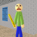 Mad Green Stickman Math Teacher