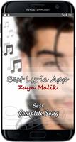 Poster Zayn Malik Lyrics (offline)