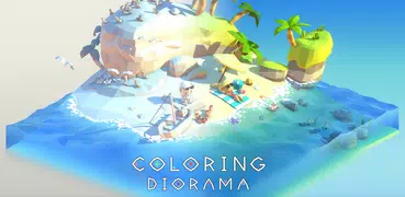 Coloring Diorama: Color by Num