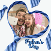 Father's day photo frame 2025 圖標