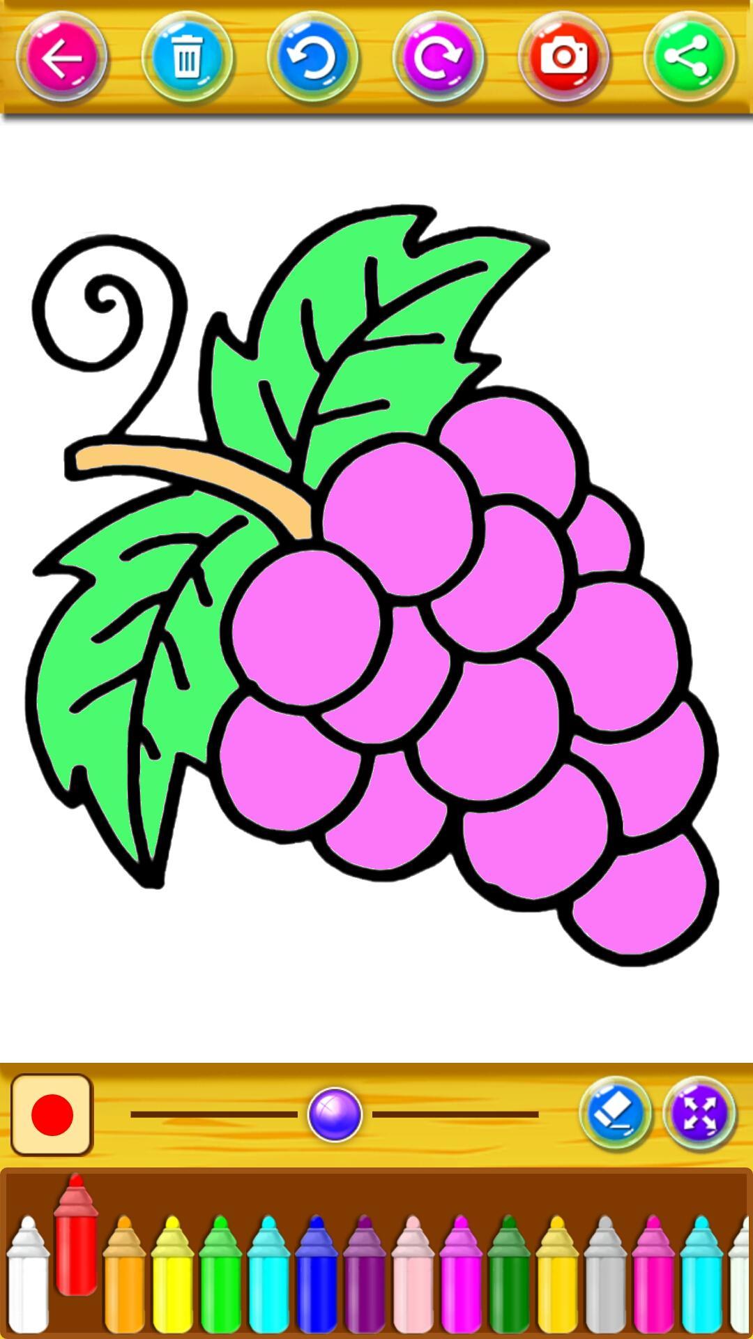 Mewarnai Buah dan Sayur Untuk Anak Anak for Android APK