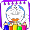 Coloring Robot Cat