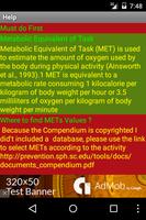 METs – Calories スクリーンショット 3