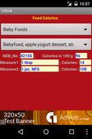 USDA Calories screenshot 1