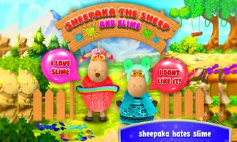 Sheepaka The Sheep & Slime! Cr Plakat