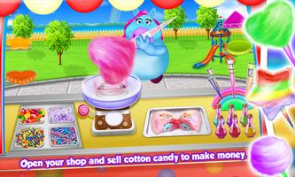 Mr. Fat Unicorn Cotton Candy Maker! DIY Cooking imagem de tela 2