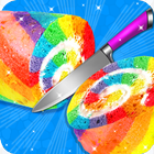 Icona Rainbow Swiss Roll Cake Maker!