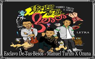 Poster Esclavo De Tus Besos - Manuel Turizo X Ozuna