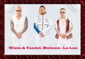 پوستر La Luz - Wisin & Yandel, Maluma