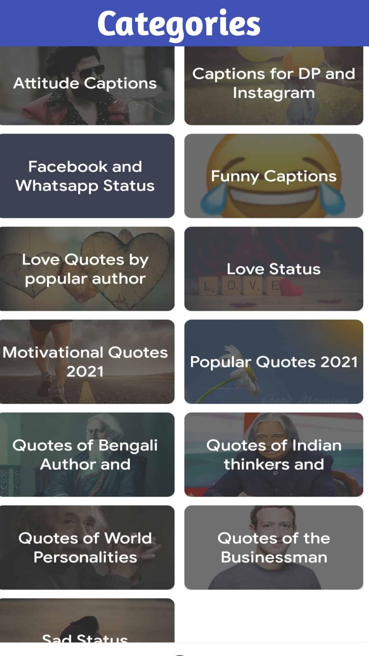 Bengali Captions & Status 2022 APK for Android Download
