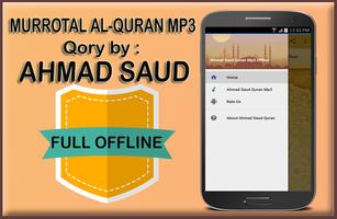 Ahmad Saud Quran Mp3 Full poster