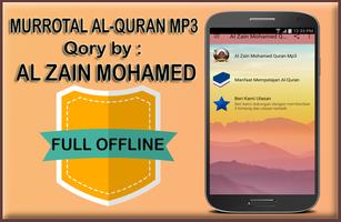 Al Zain Mohamed Ahmed Full Quran Mp3 Offline capture d'écran 1