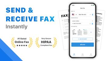 Fax App To Send Documents Affiche