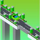 Road rash Car race 3D icon