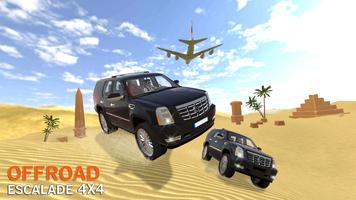 Offroad Cadillac Escalade poster