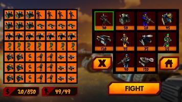 Épique Bataille Simulateur - Jeux de guerre capture d'écran 1
