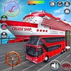 Transport Cruise Ship Games icon