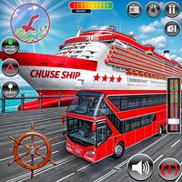 Ship Games: Bus Driving Games capture d'écran 2