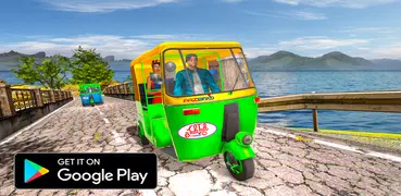 City Taxi Auto Rickshaw Game