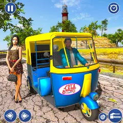 City Taxi Auto Rickshaw Game XAPK 下載