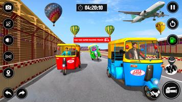 City Taxi Auto Rickshaw Game capture d'écran 2