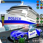 Police Transport: Car Games icône