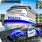 Police Transport: Car Games Zeichen