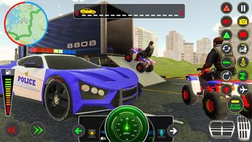 Police Transport: Car Games تصوير الشاشة 1