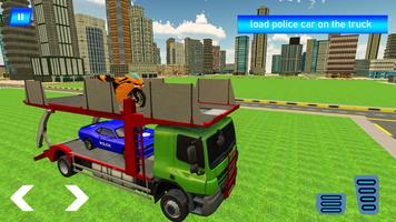 Police Robot Transport Games screenshot 2