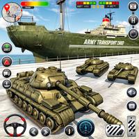 2 Schermata Army Transport Tank Ship Games