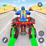 Quad Bike Traffic Shooting Gam أيقونة