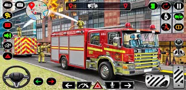 American Fire Truck Simulator