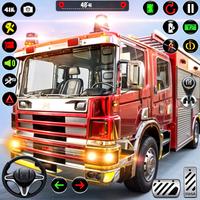 American Fire Truck Simulator ภาพหน้าจอ 3