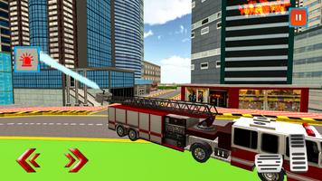 American Fire Truck Simulator تصوير الشاشة 2