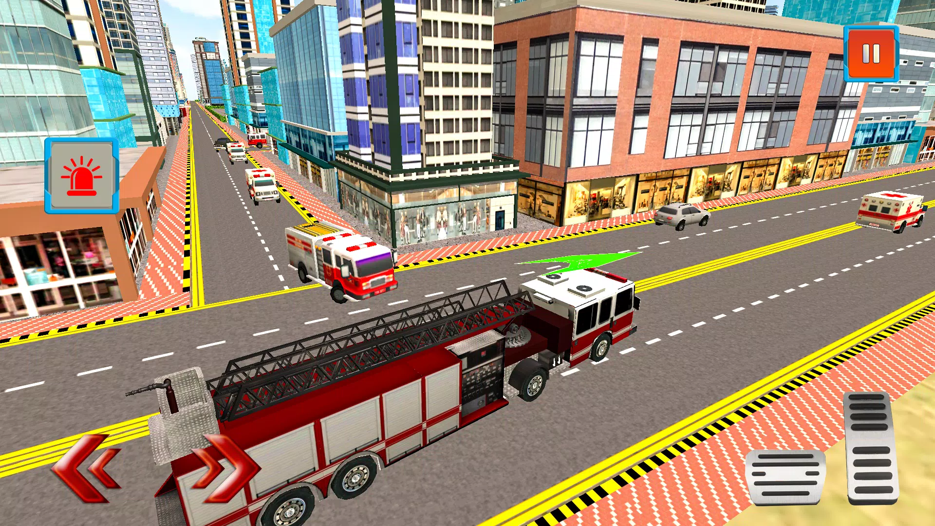 American Fire Truck Simulator
