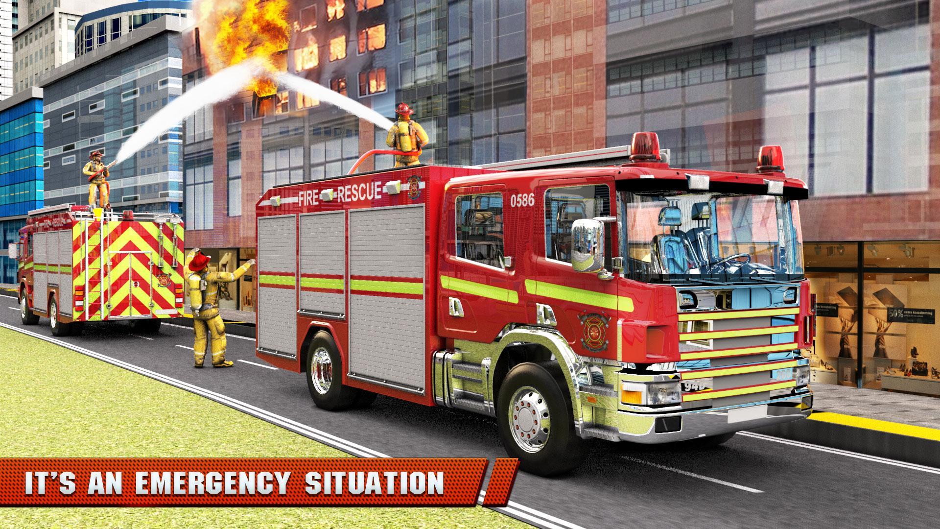 Fire Truck Driving Rescue Sim for Android - APK Download