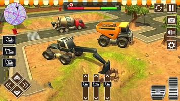 Construction Excavator Games скриншот 1