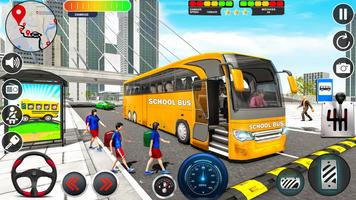 School Bus Simulator Bus Games imagem de tela 2