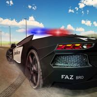 Police Chase Car Cop Simulator Affiche