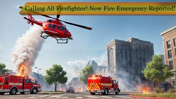 Firefighter Fire Truck Driving تصوير الشاشة 1