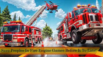 Firefighter Fire Truck Driving تصوير الشاشة 3