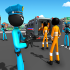 Police Prison Bus Simulator أيقونة
